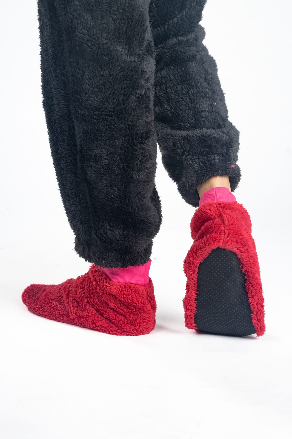 Dupačky teddy black pink