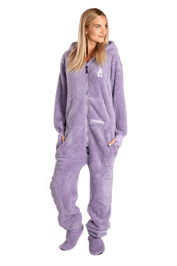 Overal teddy dusty lilac