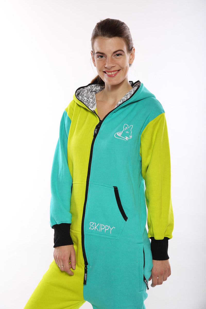 Skippy lime turquoise