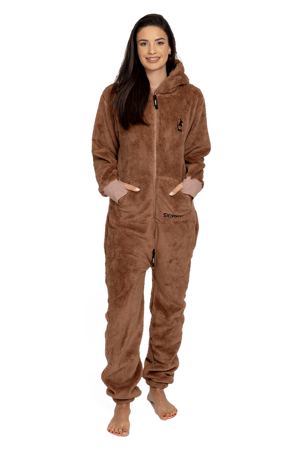 Overal teddy dusty cocoa