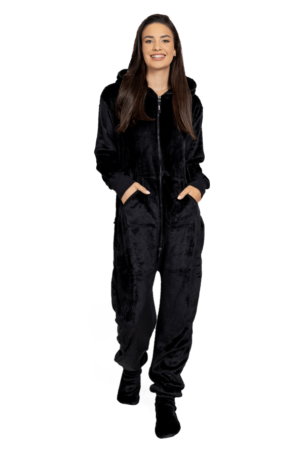 Overal velur black