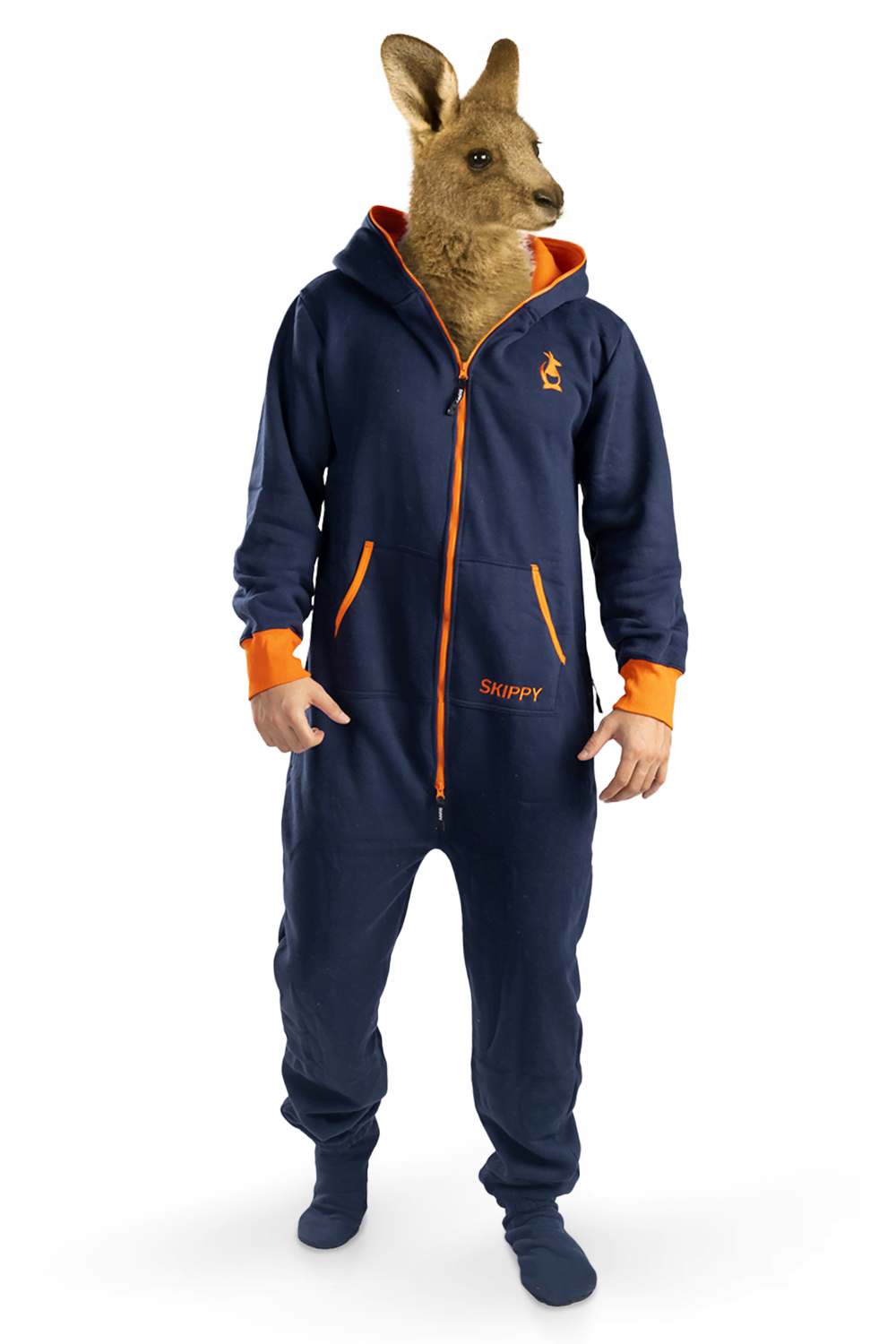 Dupačky navy orange