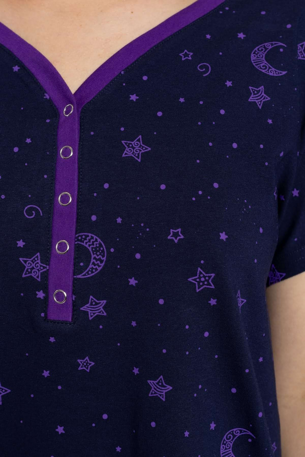 Dámská noční košile navy sky