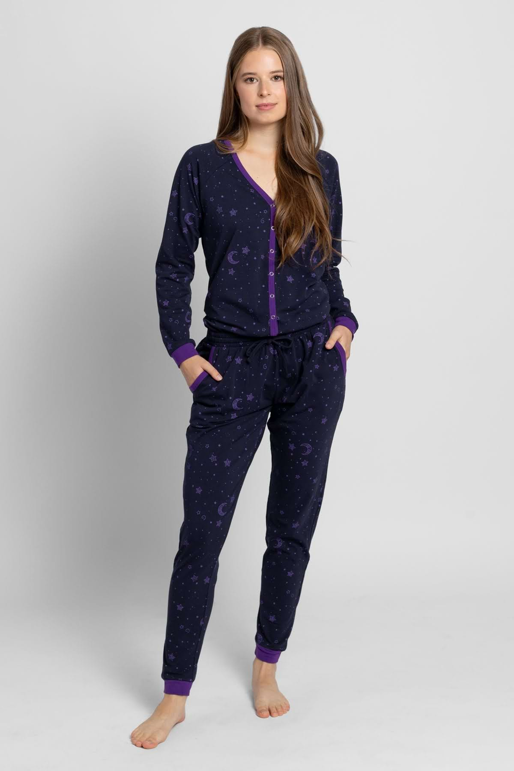 Dámský overal navy sky