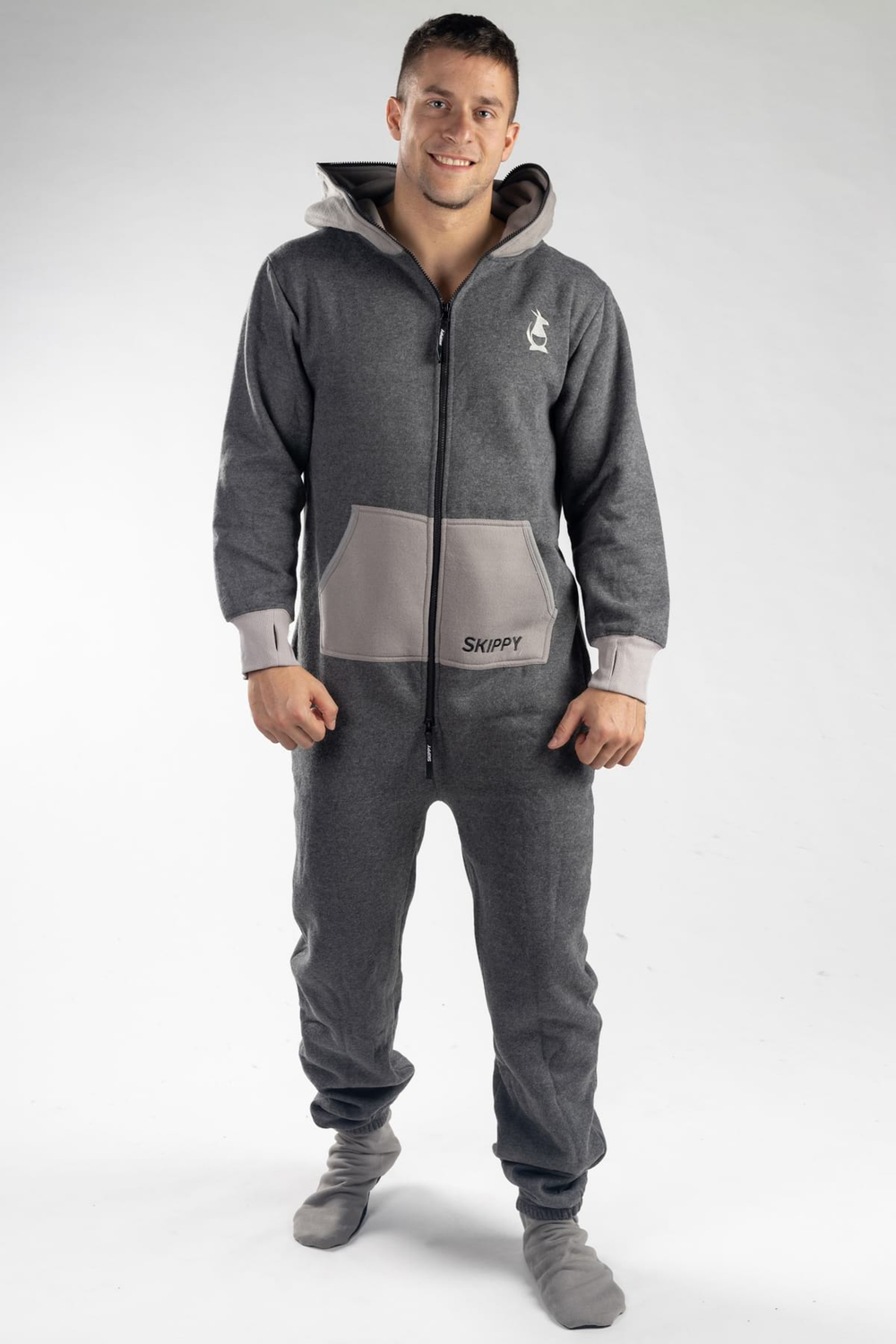 Dupačky grey silver