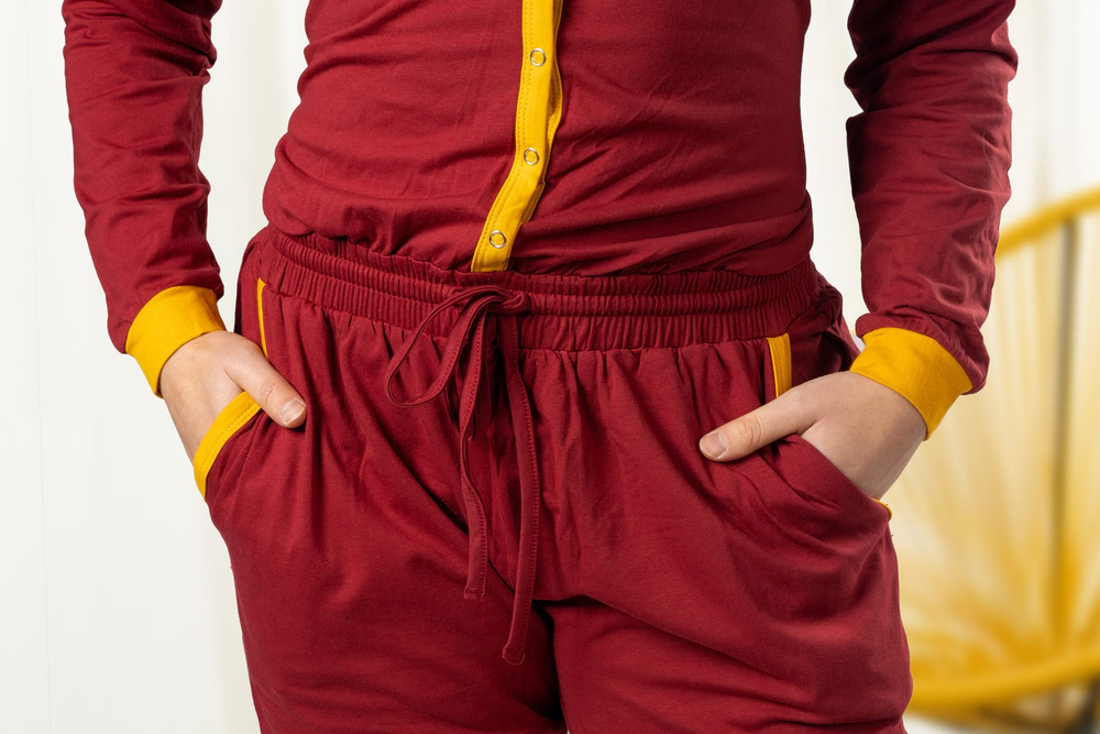 Dámský overal burgundy