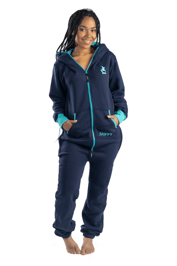 Overal navy mint