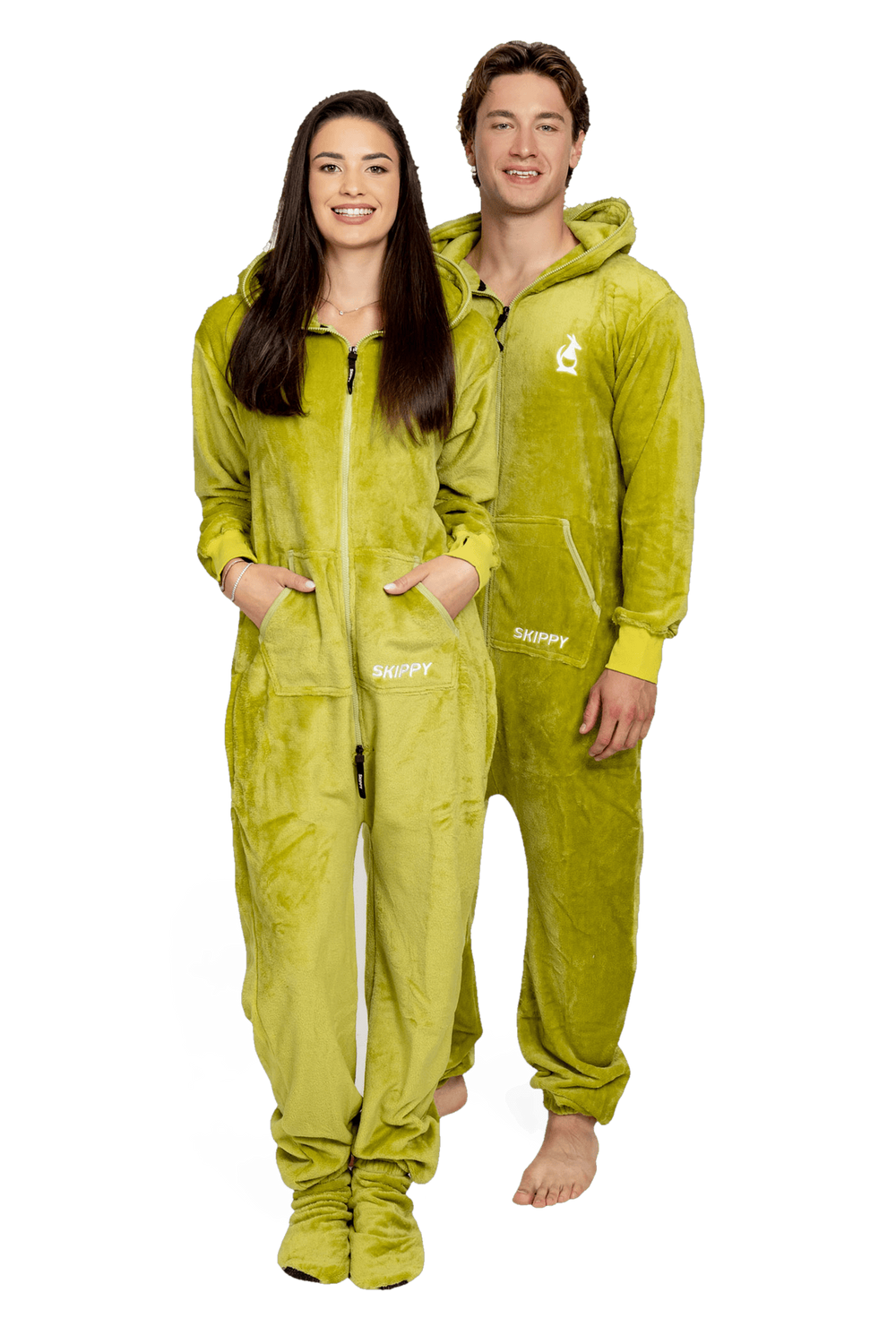 Overal velur wasabi