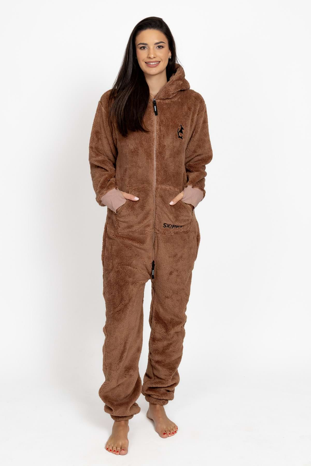 Overal teddy dusty cocoa
