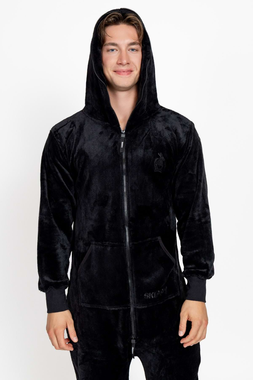 Overal velur black