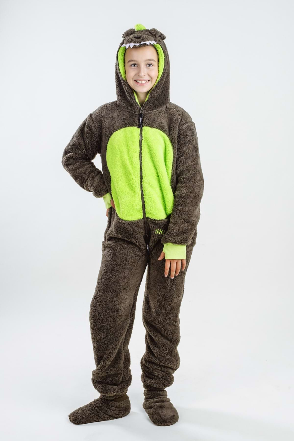 Dupačky dětské teddy dinosaurus