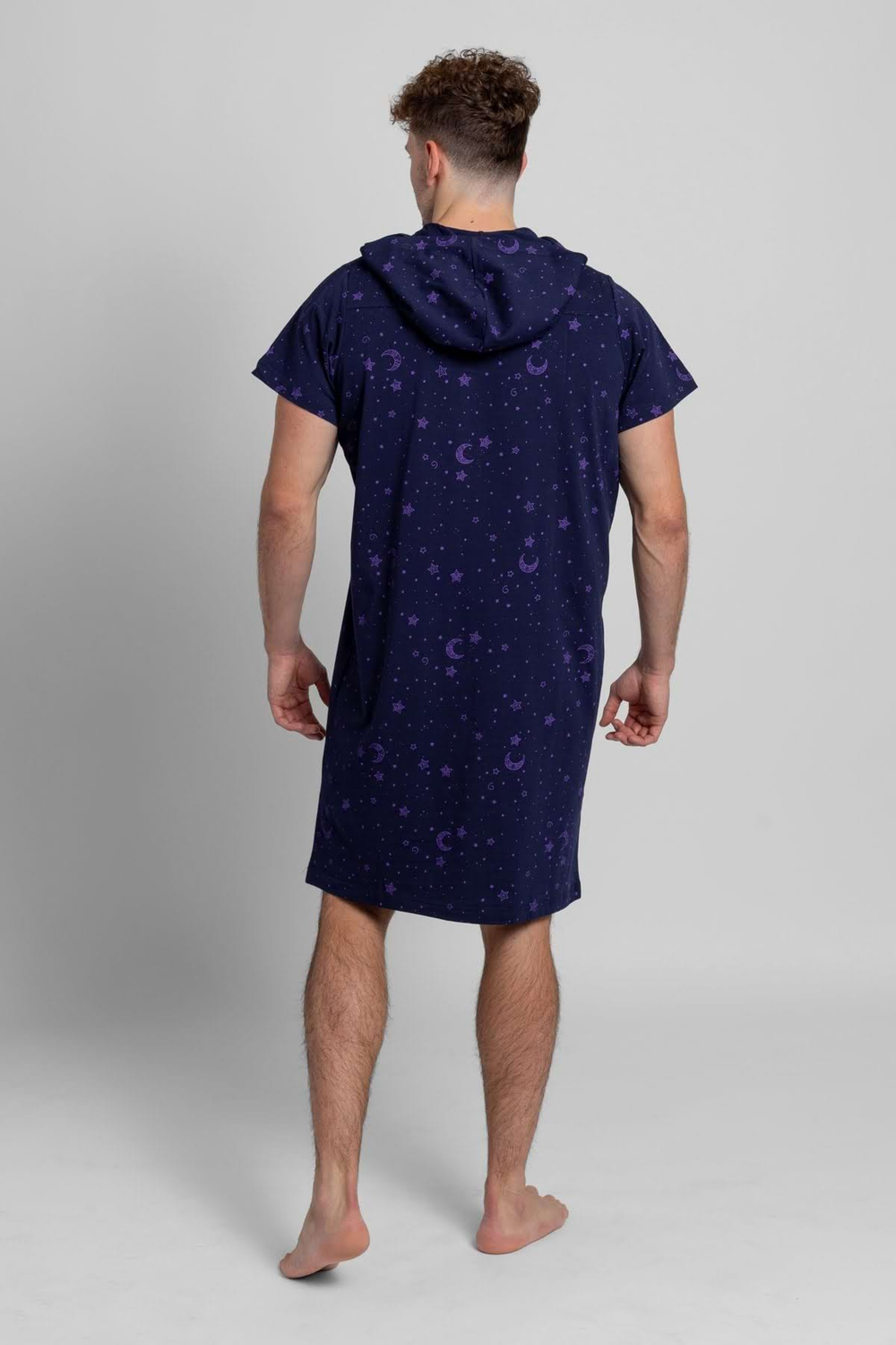 Pánská noční košile navy sky