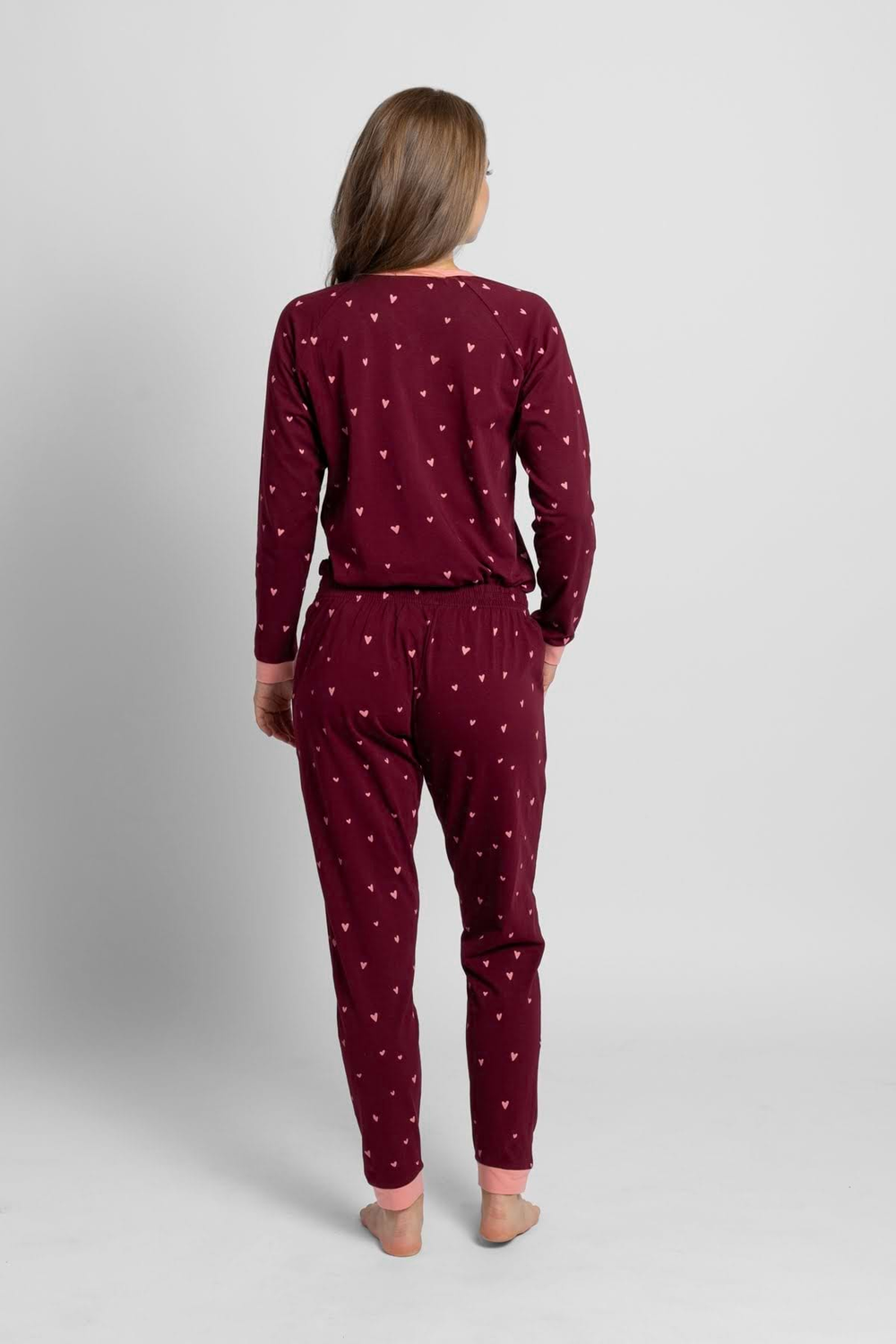 Dámský overal sangria hearts