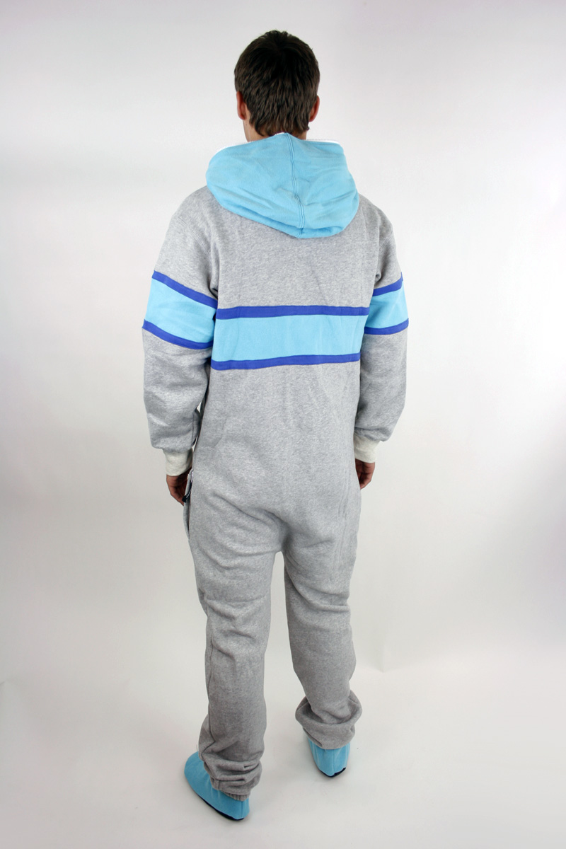 Skippy grey blue strip