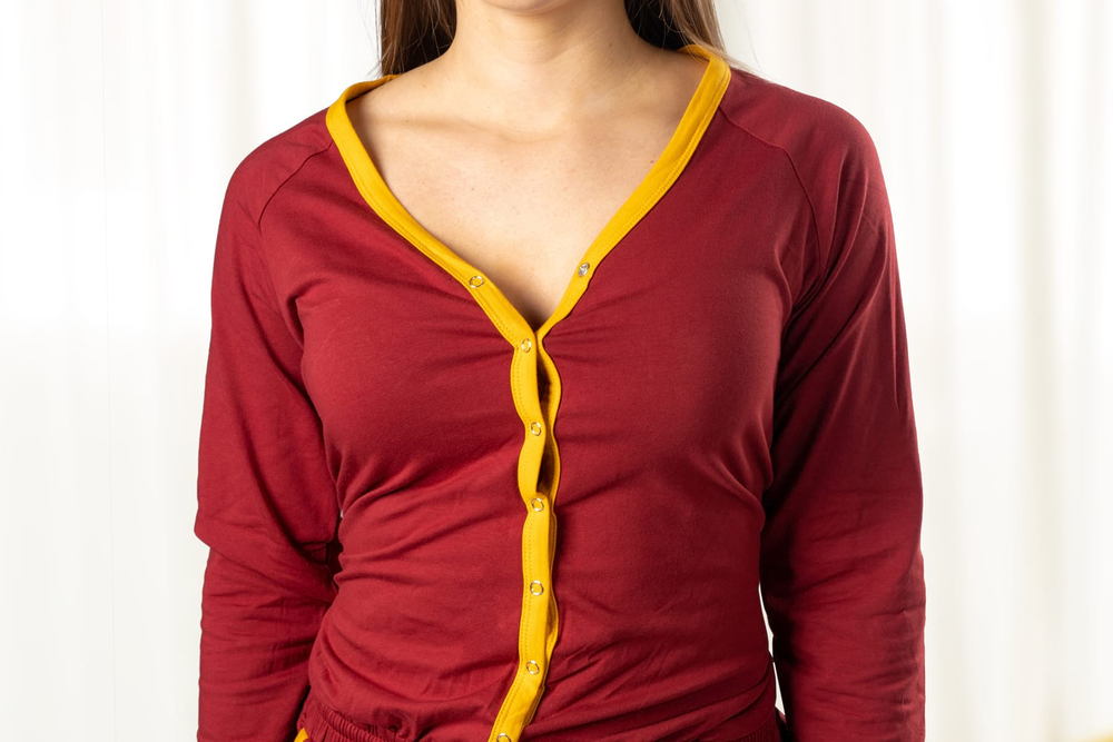 Dámský overal burgundy