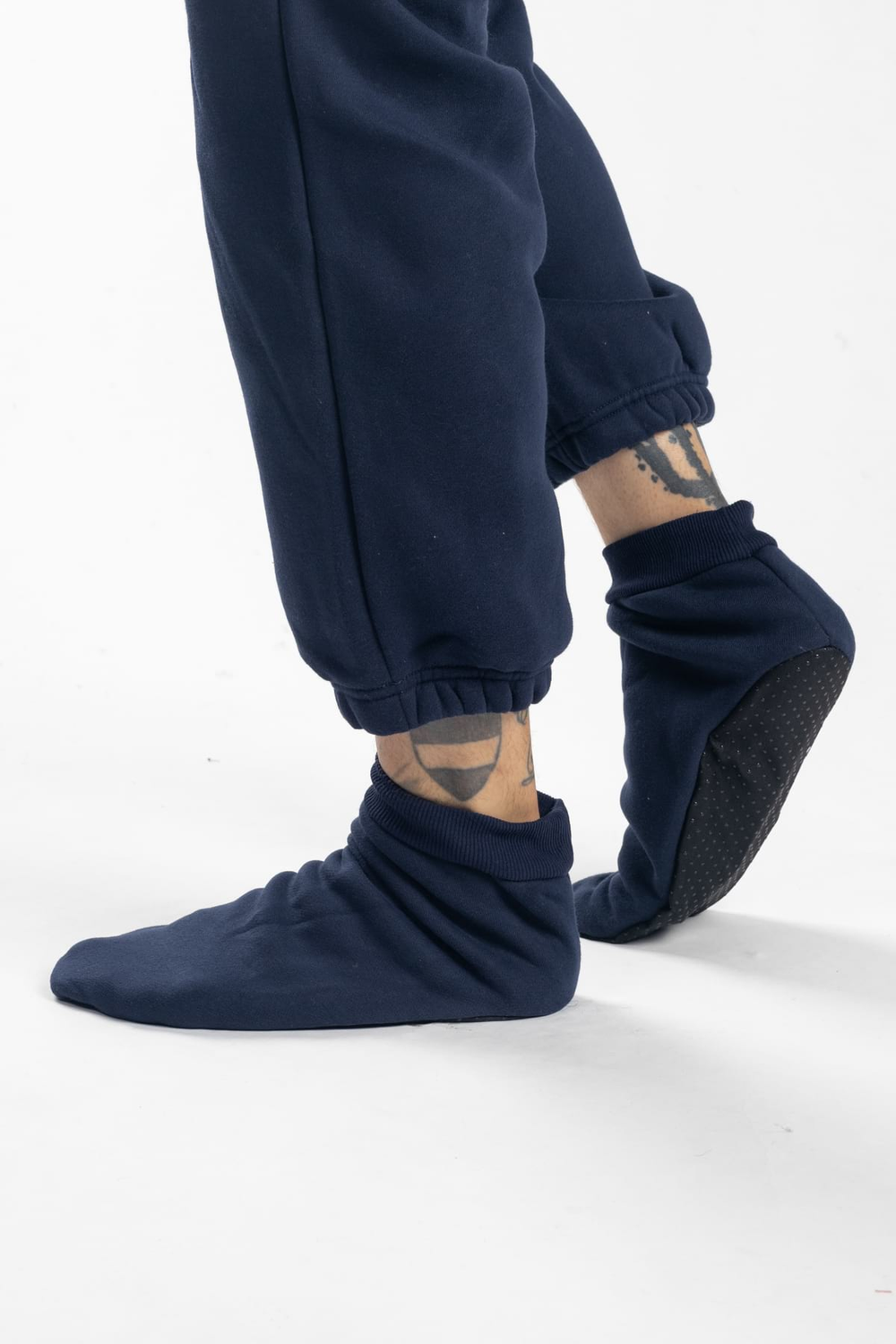 Dupačky navy silver