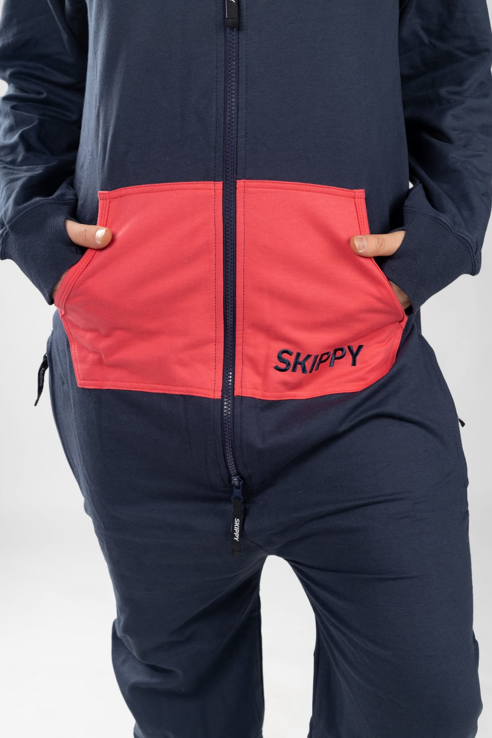 Dupačky light – navy fuchsia