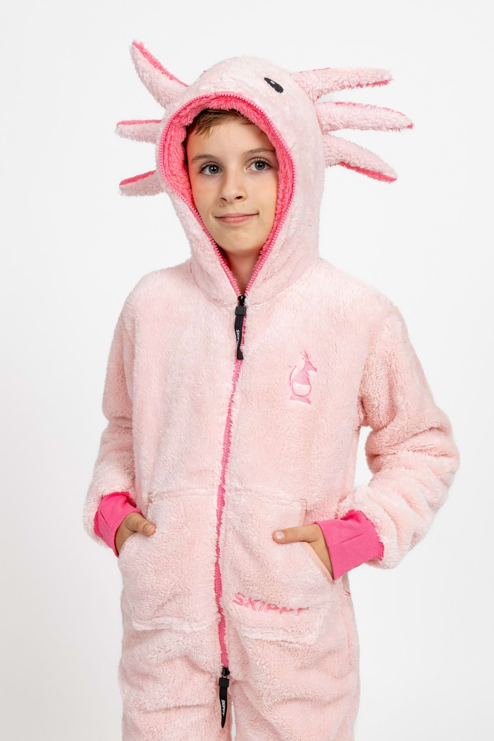 Dětský overal teddy axolotl