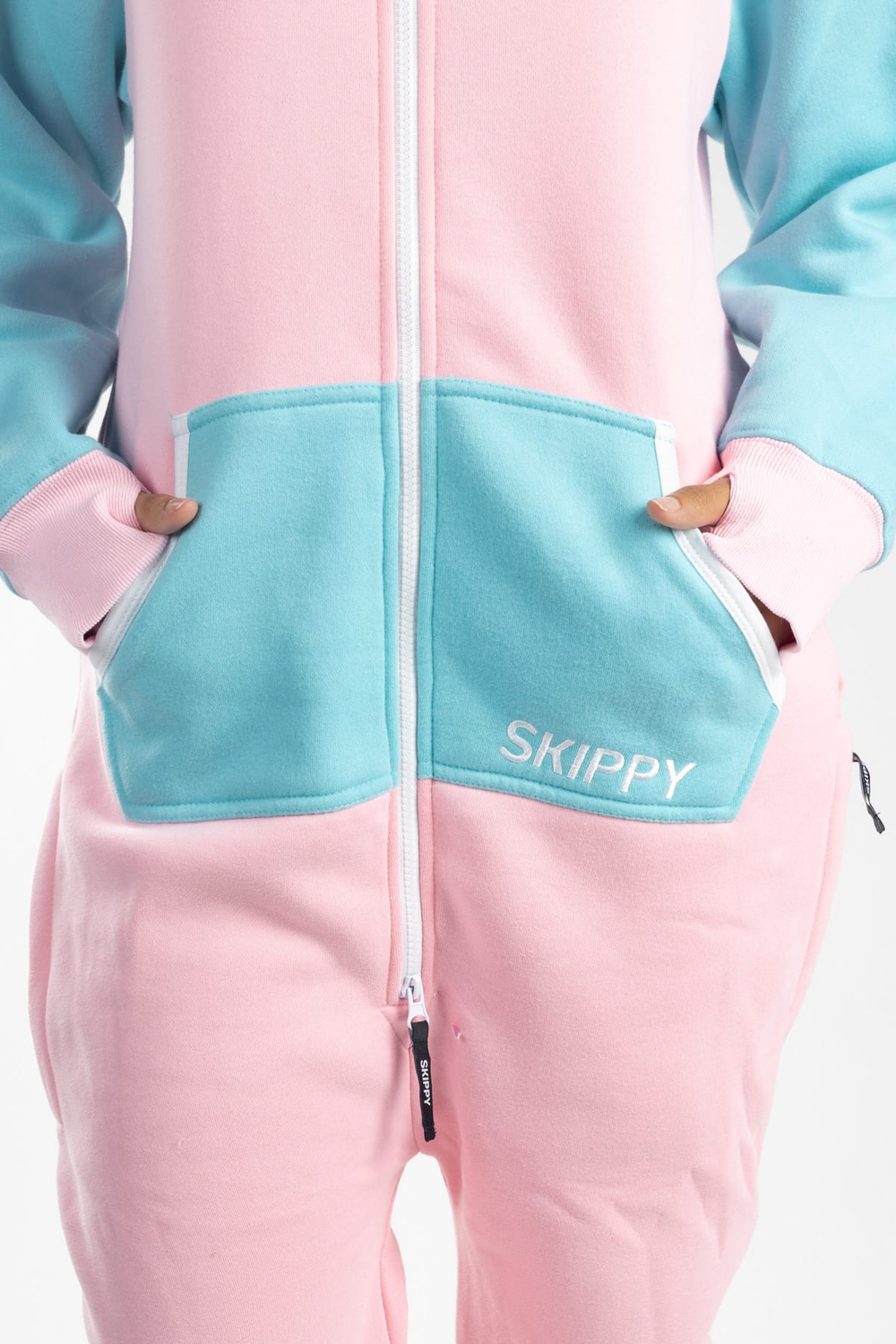 Skippy light pink light blue