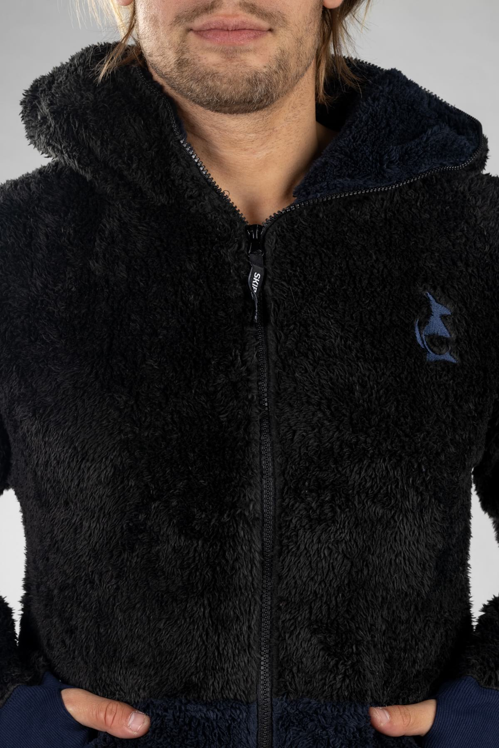 Dupačky teddy black navy