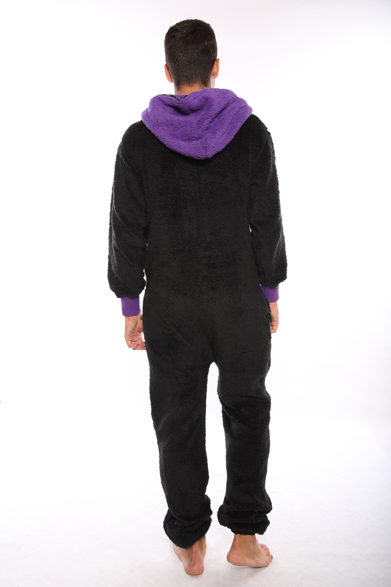 Skippy teddy black purple