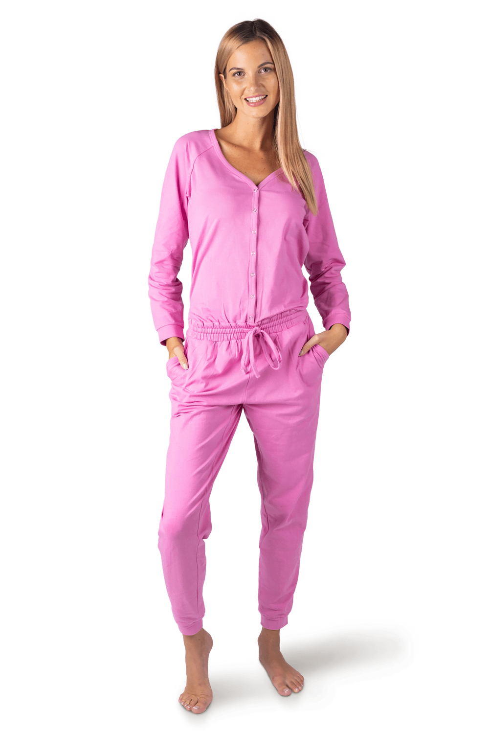 Dámský overal rose pink