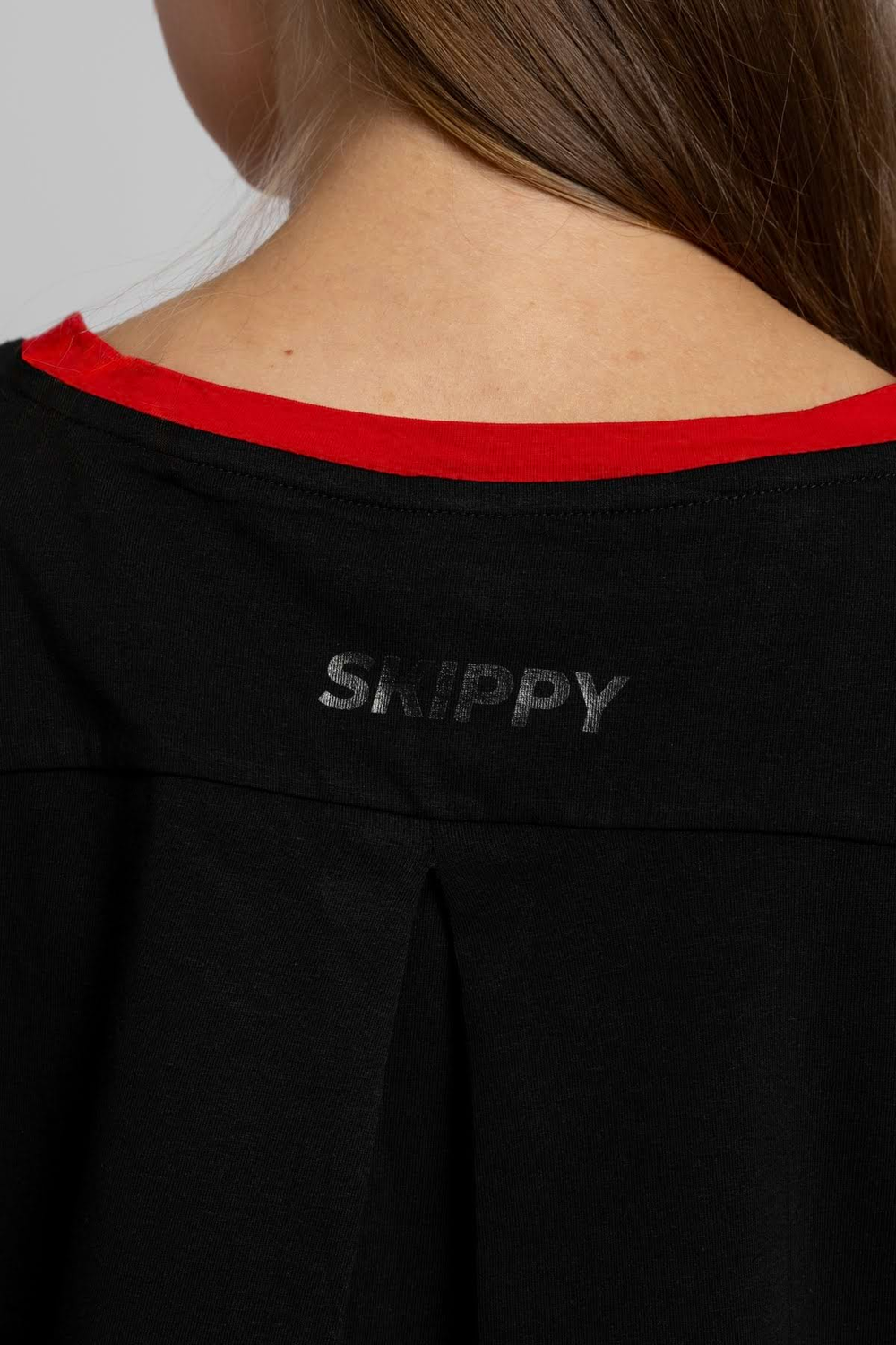 Dámská noční košile black red