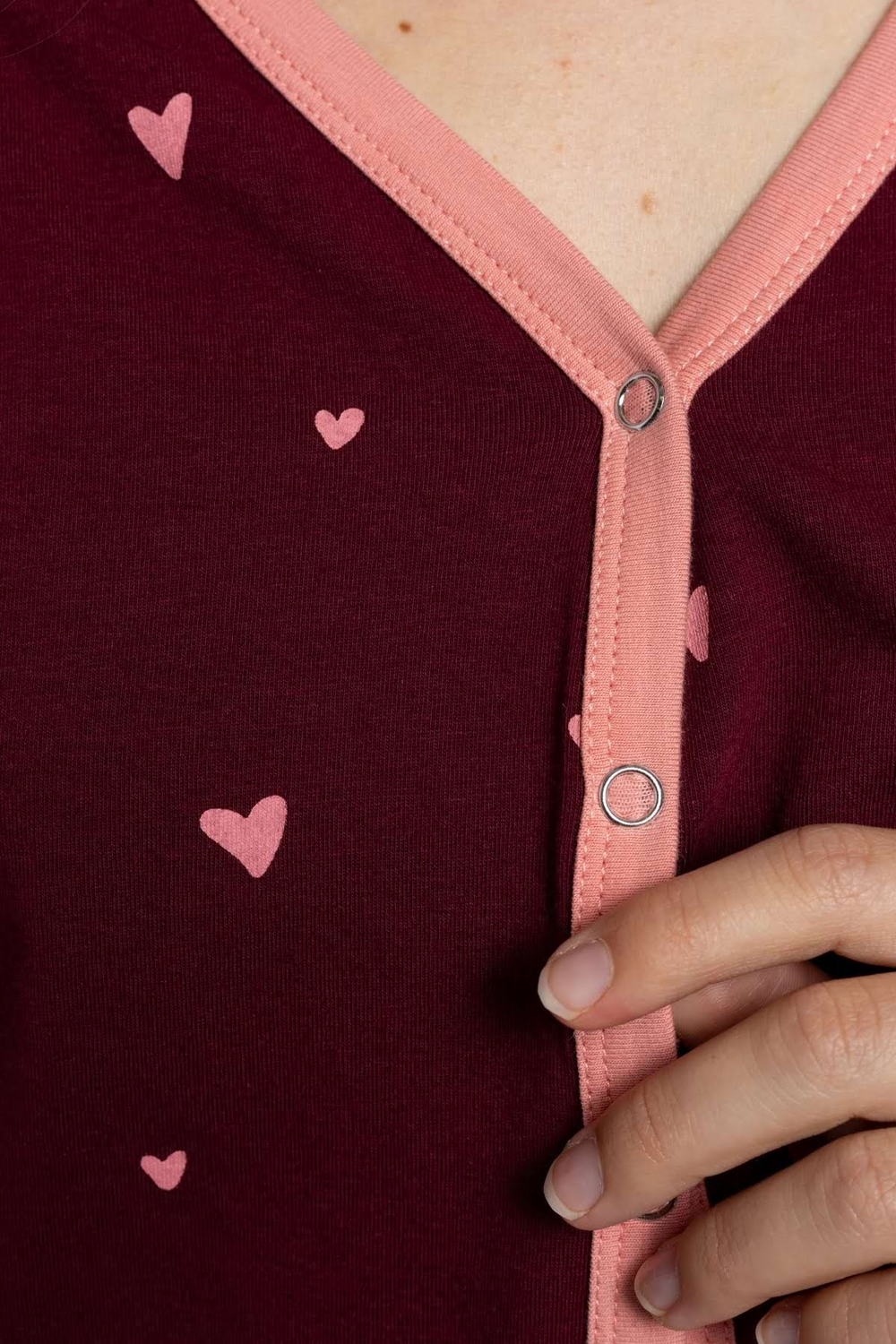 Dámský overal sangria hearts