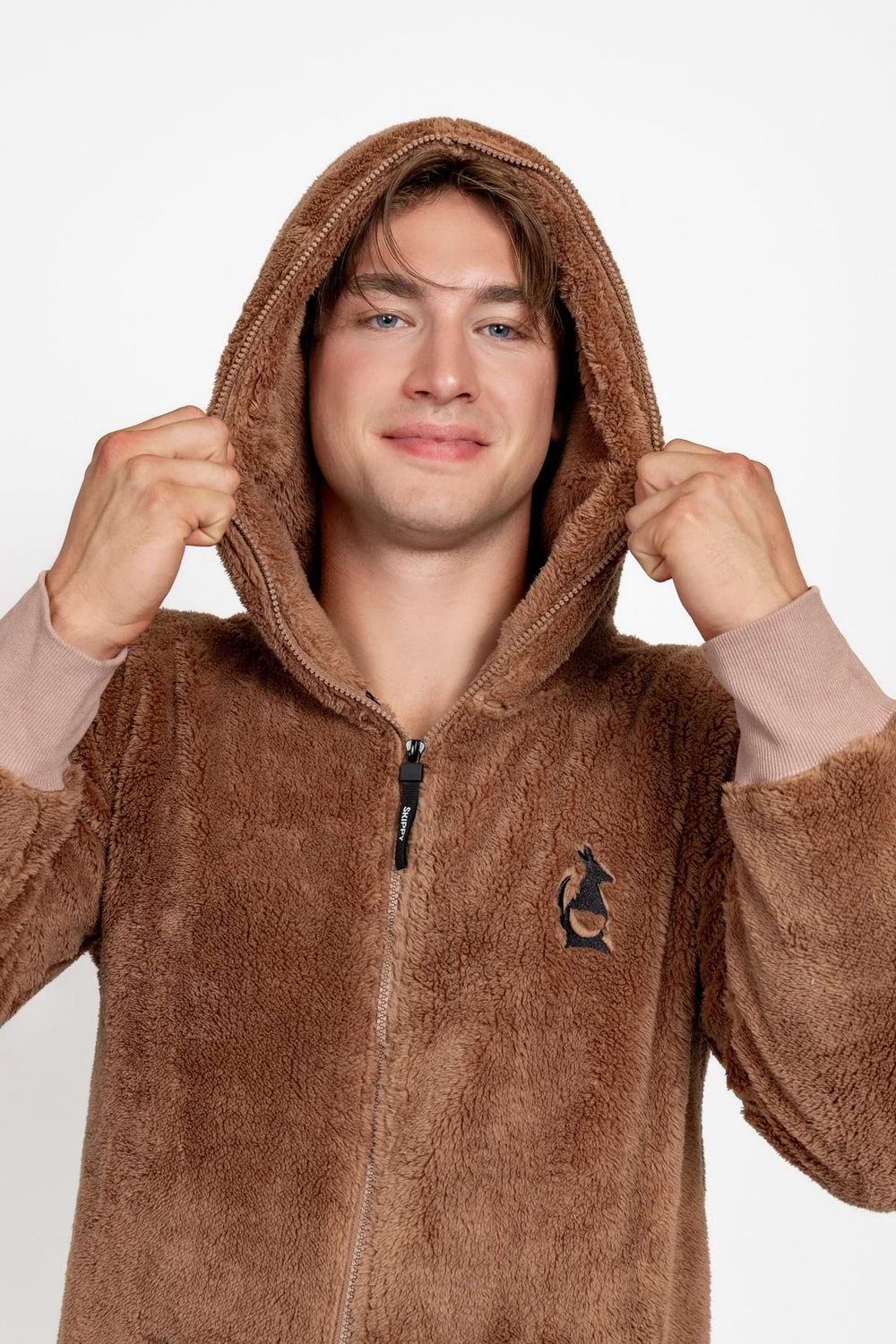 Overal teddy dusty cocoa