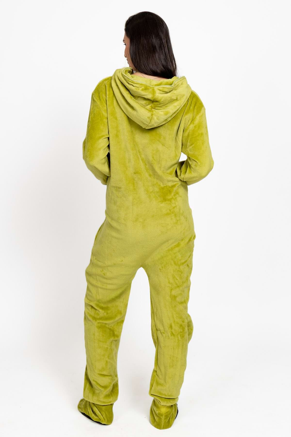 Overal velur wasabi