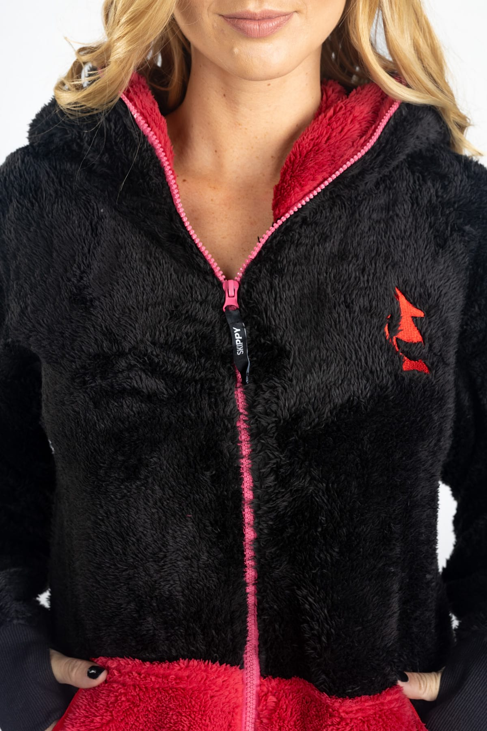 Dupačky teddy black pink
