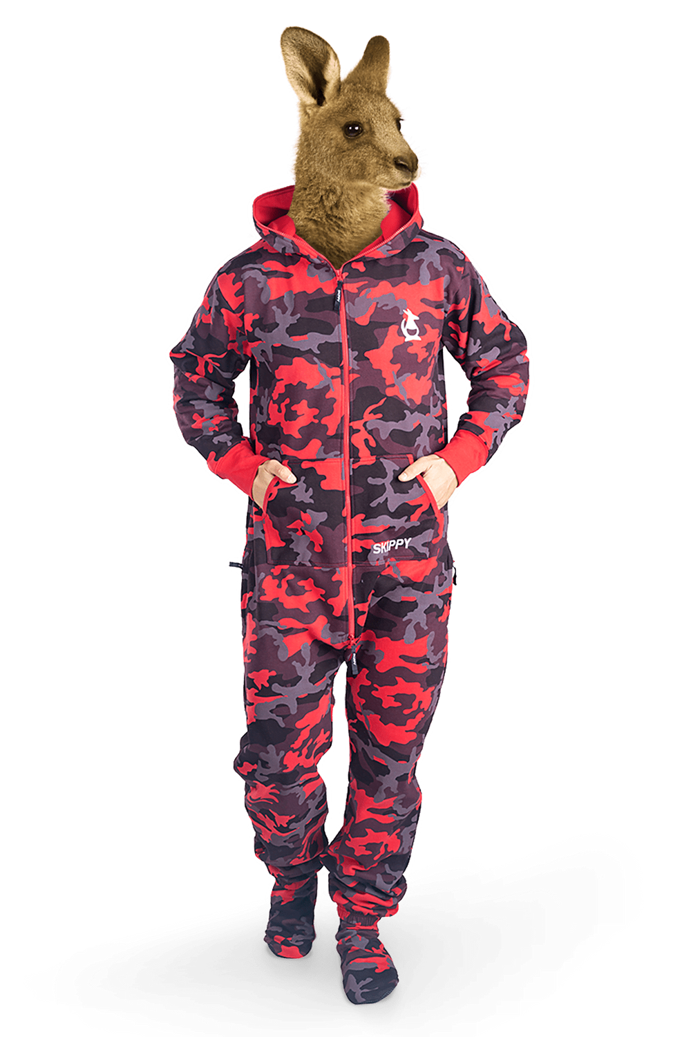 Dupačky camo red
