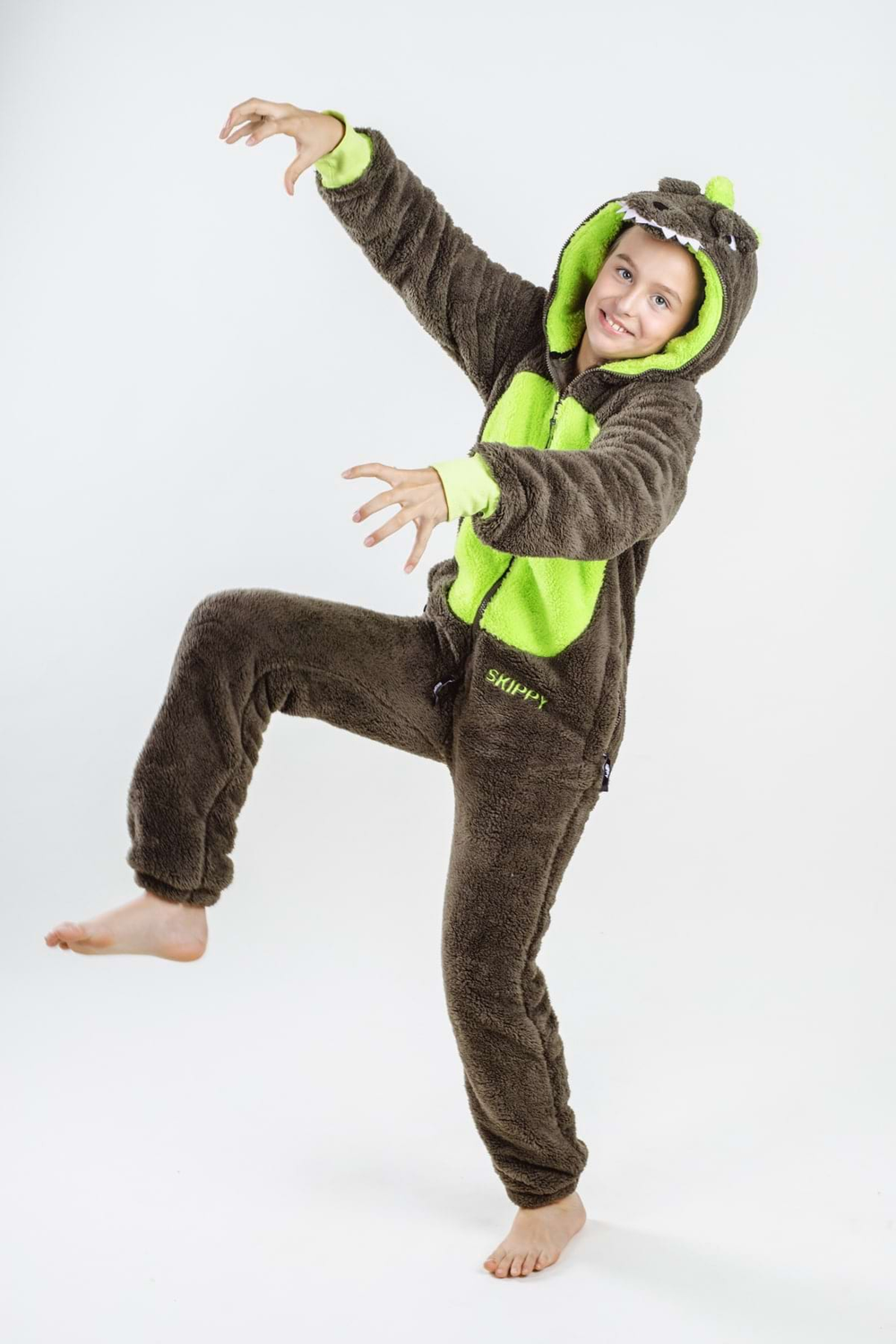 Dupačky dětské teddy dinosaurus
