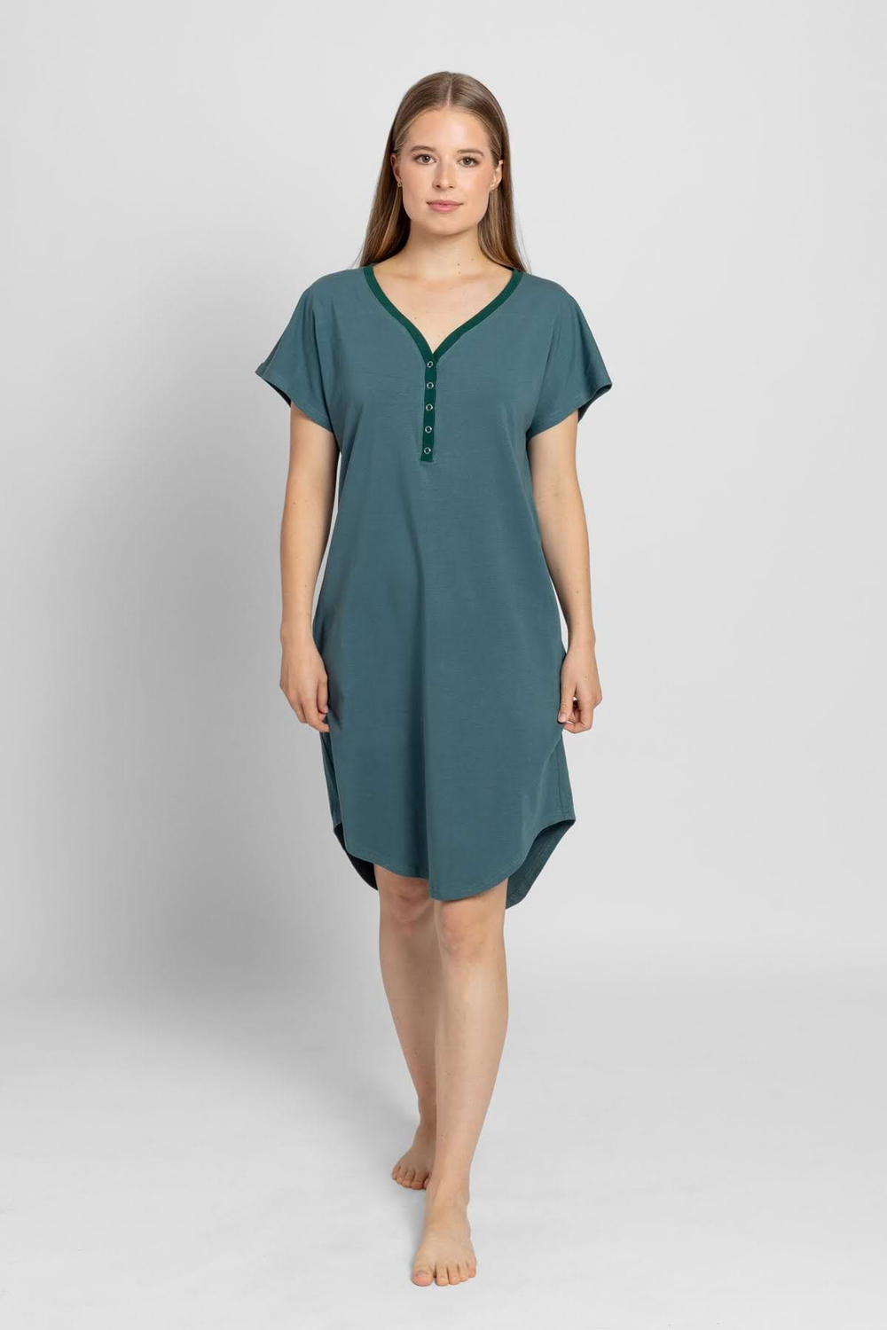 Dámská noční košile dusty pine