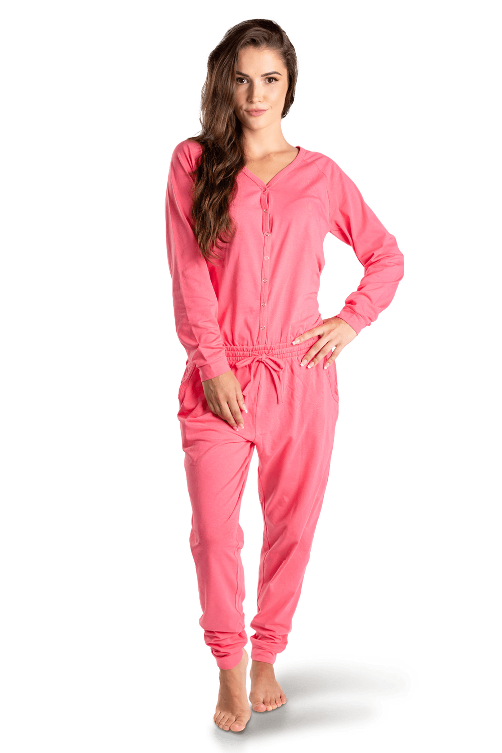 Dámský overal candy pink