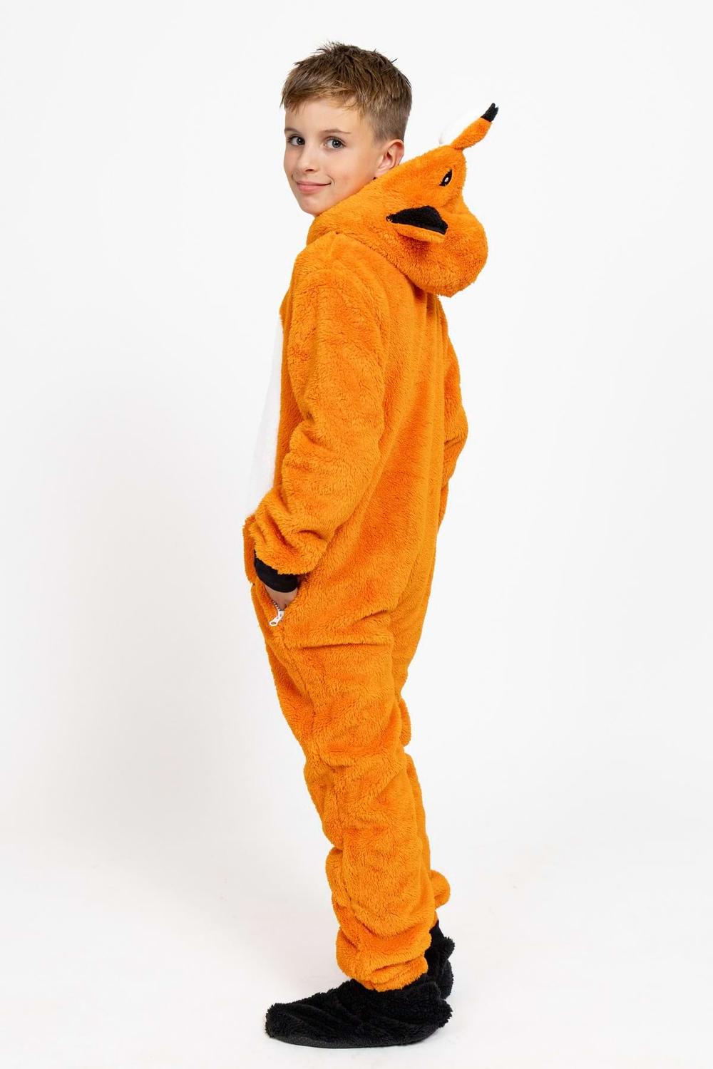 Dětský overal teddy liška