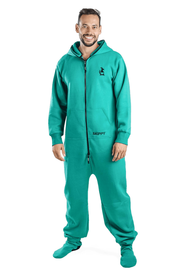 Overal electric teal