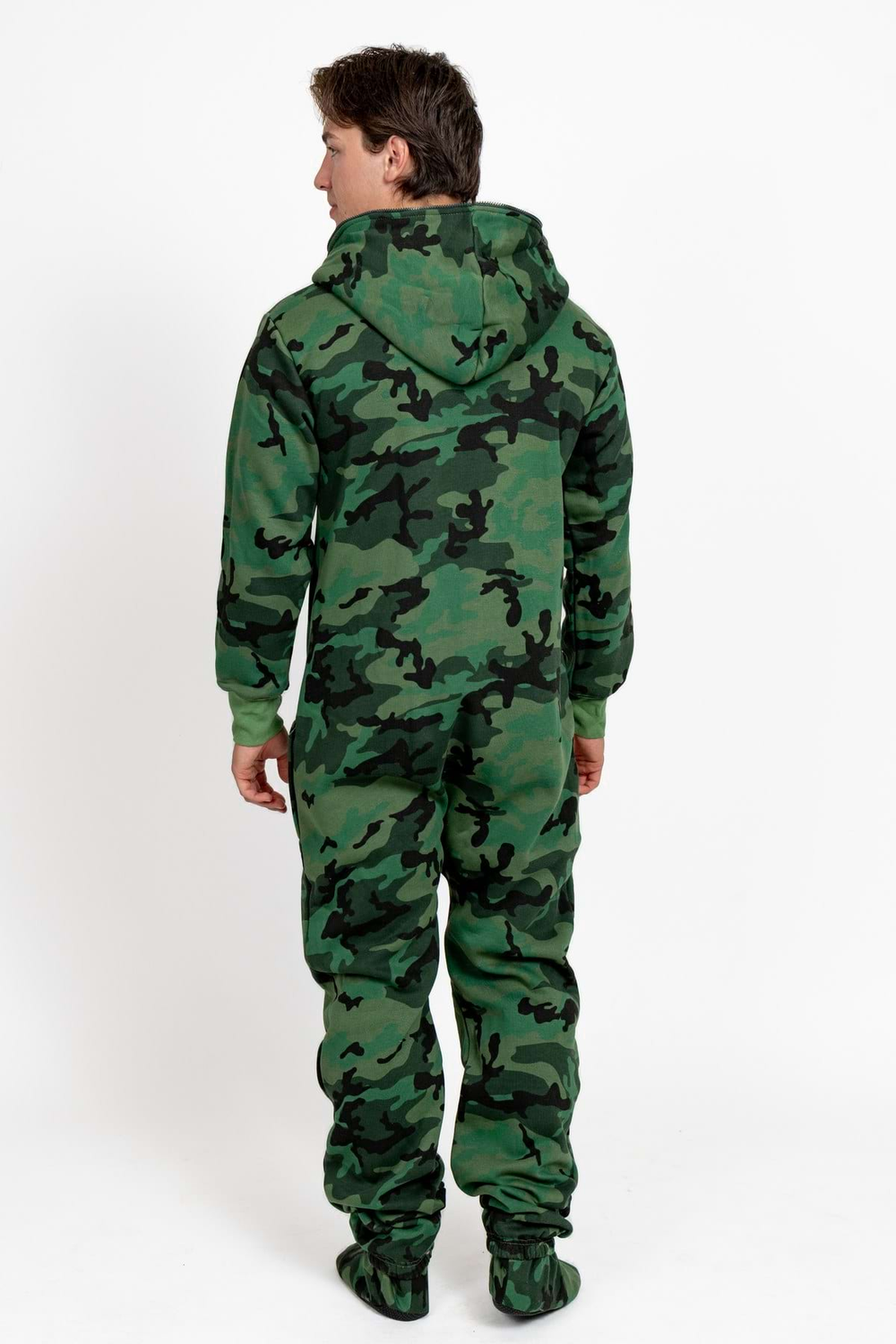 Overal camo green