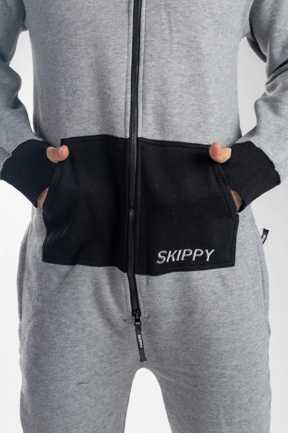 Dupačky ash grey black