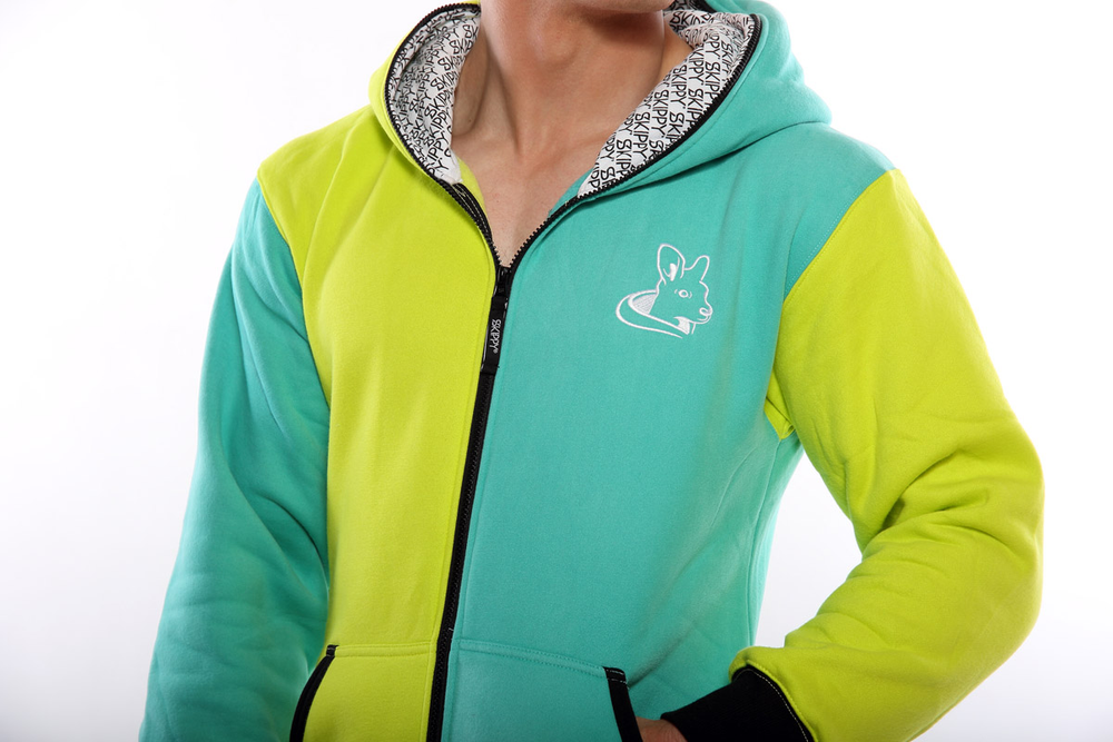 Skippy lime turquoise