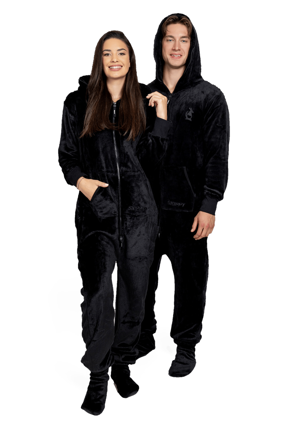 Overal velur black