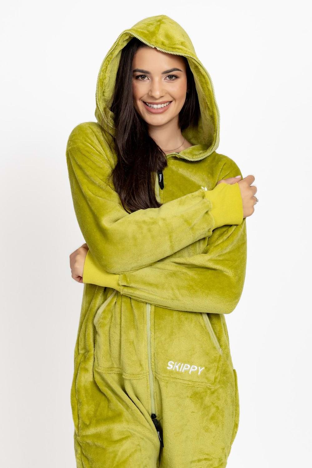 Overal velur wasabi
