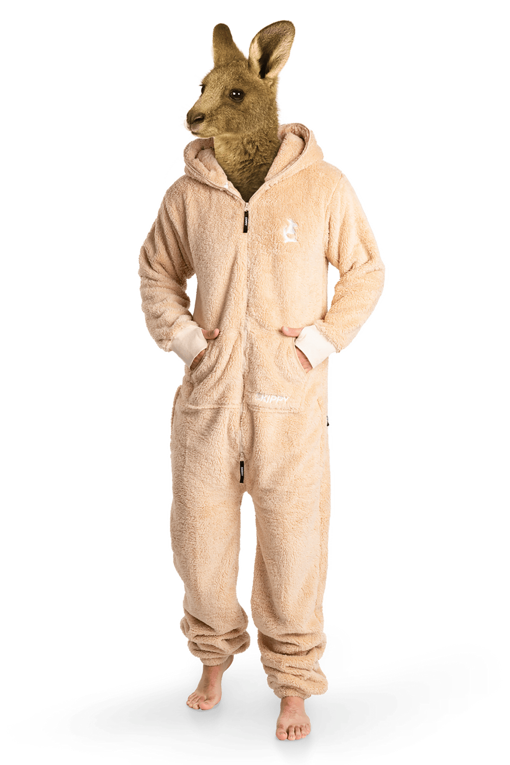Dupačky teddy dusty beige