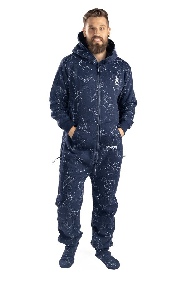 Overal navy sky