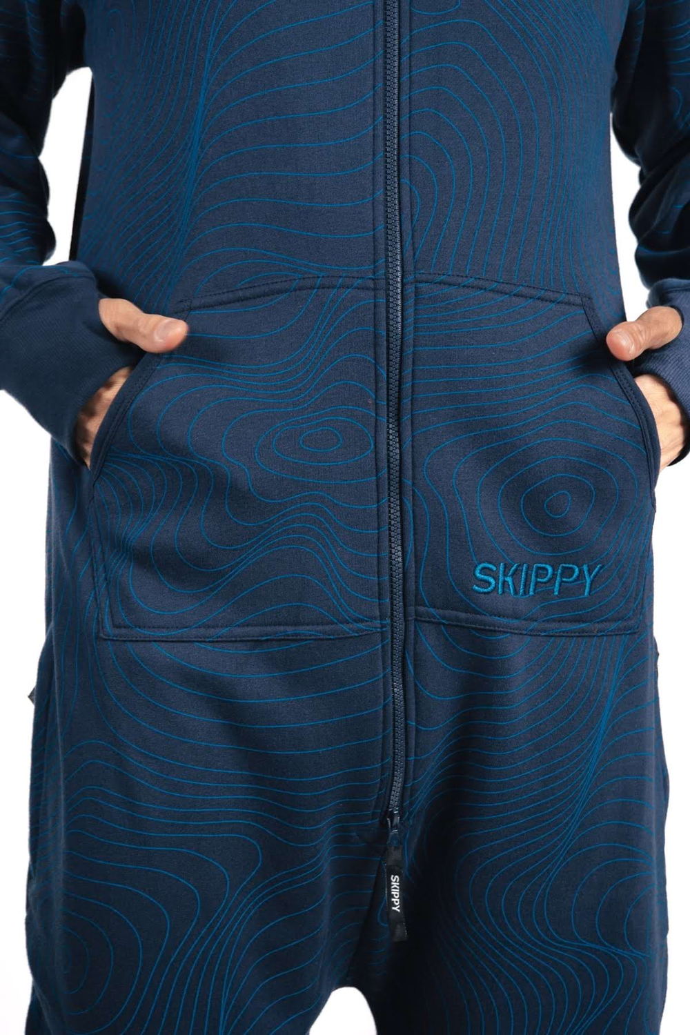 Dupačky navy geometric