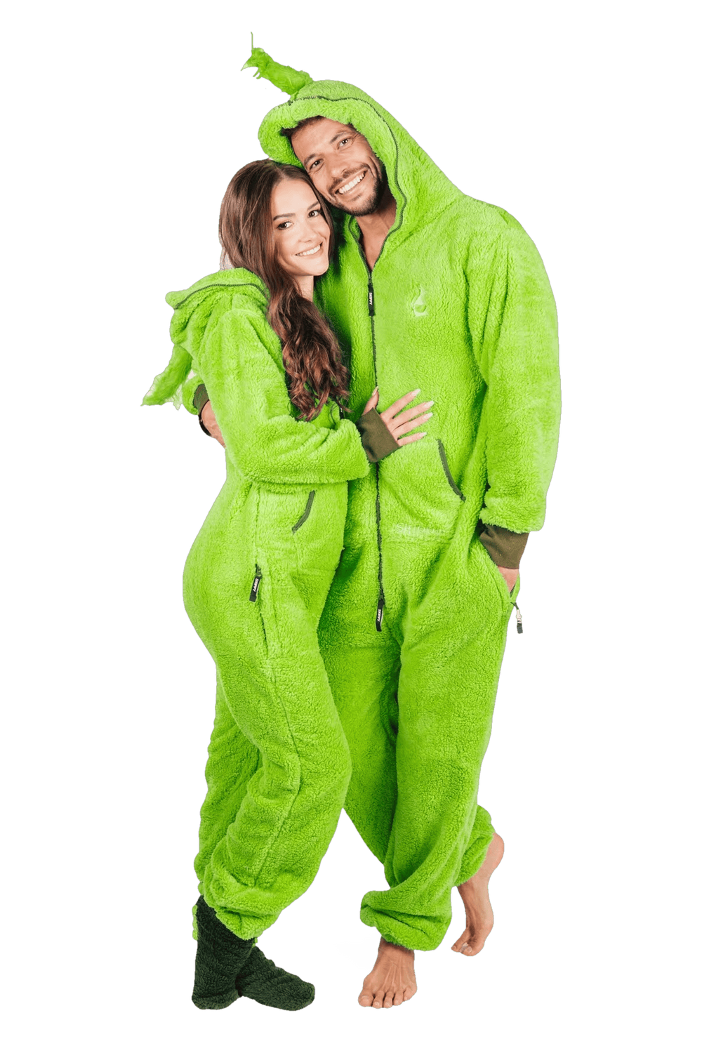 Overal teddy Grinch