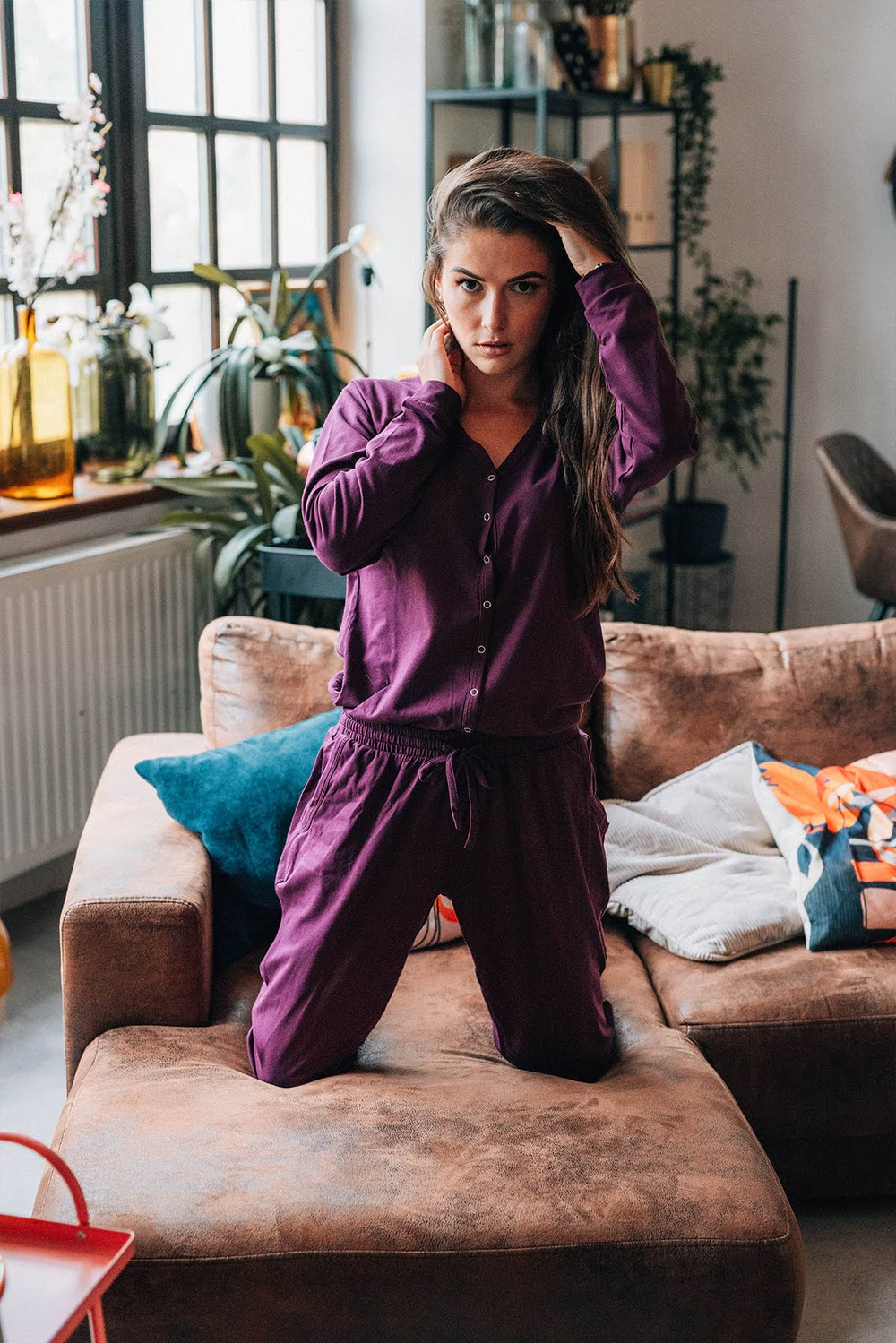 Dámský overal wine