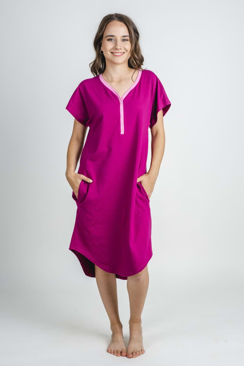 Dámská noční košile merlot