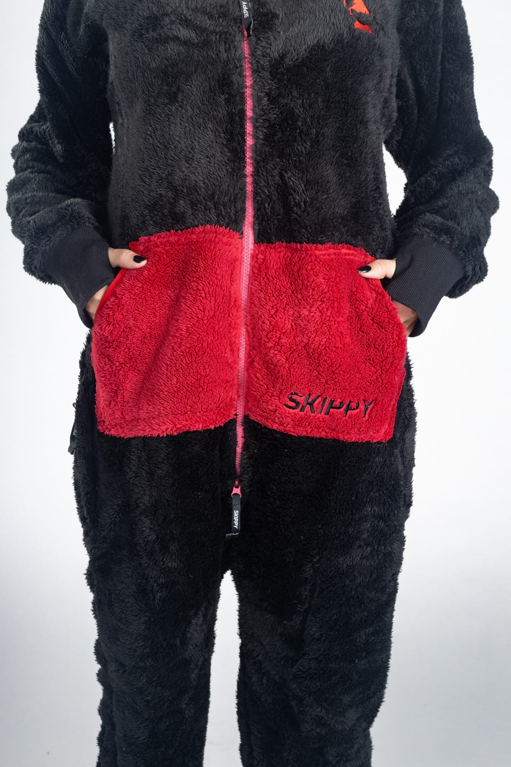 Dupačky teddy black pink