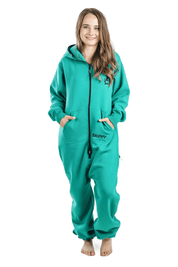 Overal electric teal